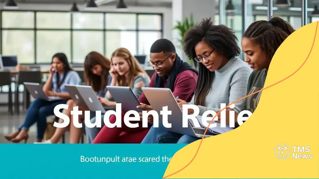 How to apply for studentrelief assistance