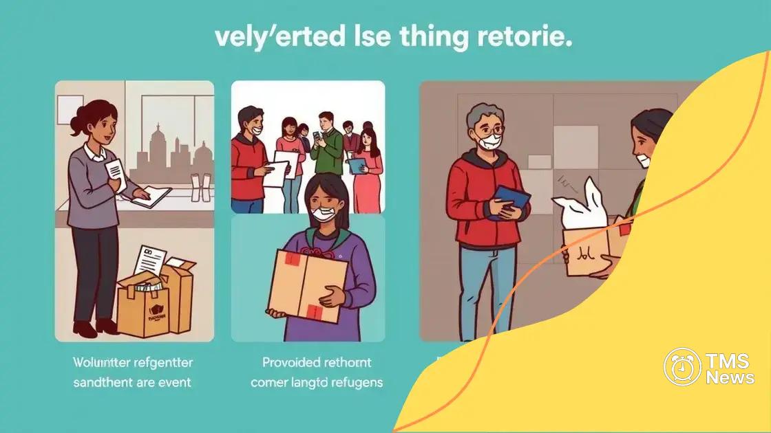 How to get involved with refugeeaid