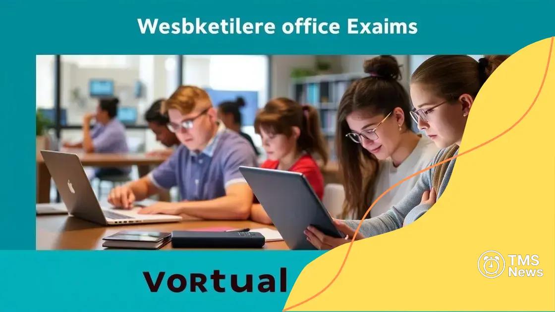The importance of technology in virtual exams
